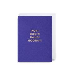 Lagom Design - Pop! Boom! Bang! Hooray! Card