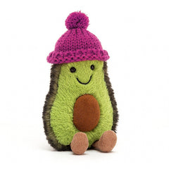 Jellycat Cozi Avocado Fuchsia