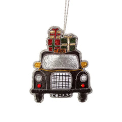 Sass and Belle London Taxi Zari Embroidery Decoration