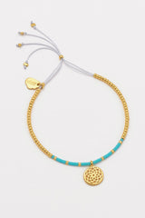 Estella Bartlett Gold Plated Dreamcatcher Liberty Bracelet