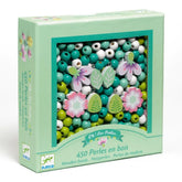 Djeco Wooden Beads Flowers and Foliage