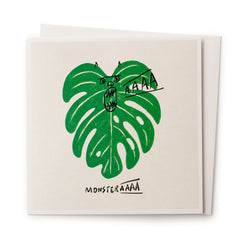 Ustudio - Monsteraaa Card