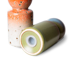 HKliving 70's Ceramics Pepper & Salt Jar - Asteroids Peat