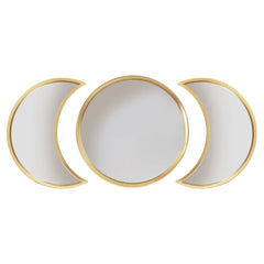 Sass & Belle Moon Phases Gold Mirror - Set of 3