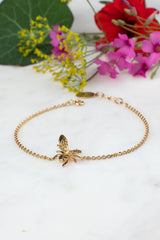 Amanda Coleman Bee Bracelet Gold