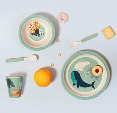 Sass & Belle Endangered Animals Children’s Dining Set