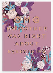 Art File OMG Mother’s Day Card