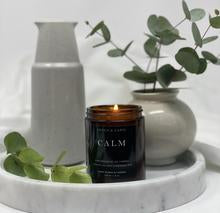 Lotus & Lapis Calm Amber Candle