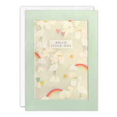 James Ellis Stork Little One Card
