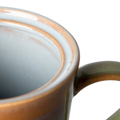 HKliving 70's Ceramics Tea Pot - Peat
