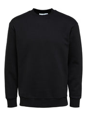 Selected Homme Relax Hoffman Crew Neck Sweater - Black