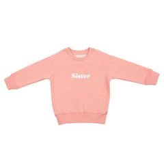 Bob & Blossom - Rose Pink 'Sister' Sweatshirt