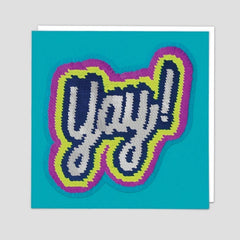 Yay! Sequin Card - Redback Cards