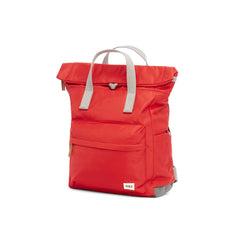 Roka Canfield B Medium Sustainable Nylon Cranberry Backpack