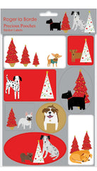Roger la Borde Sticker Labels Sheet- Precious Pooches