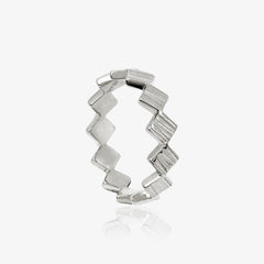 Matthew Calvin Telos Charm Ring - Silver