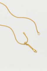 Estella Bartlett Celestial CZ Pendant Chain Necklace - 18 Gold Plated