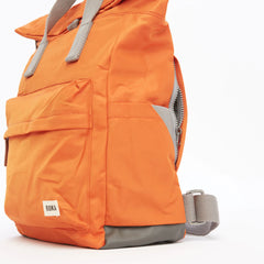Roka Canfield B Medium Sustainable Nylon Burnt Orange Backpack