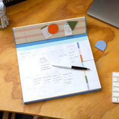 Kikkerland - Inkerie Magnetic Weekly Desk Planner