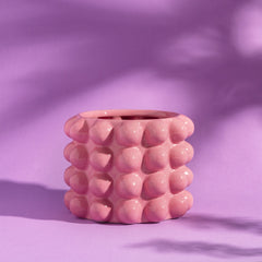 Sass & Belle Pink Bobble Planter