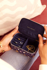 Estella Bartlett Charly Clements Design Mini Jewellery Box - Navy