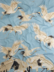 One Hundred Stars Stork Sky Blue Scarf
