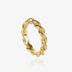 Matthew Calvin Braided Ring Gold