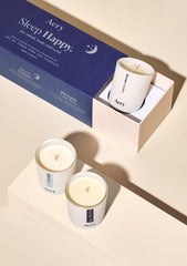 Aery Sleep Happy Set of Three Votive Candles