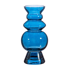 Sass & Belle - Selina Glass Vase Blue