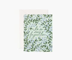 Rifle Paper Card Laurel Sympathy