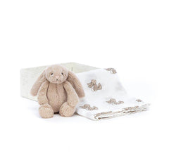 Jellycat Beige Bunny Gift Set