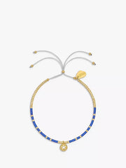 Polaris Star Beaded Louise Bracelet - Yellow Gold