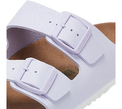 Birkenstock Arizona Vegan Double Strap Narrow Fit Lavender Fog Sandals