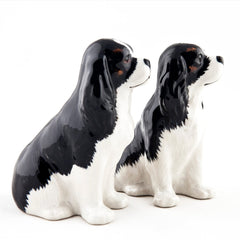 Quail Ceramics Cavalier King Charles Salt & Pepper Shakers