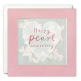 James Ellis Shakies - Pearl Anniversary Card