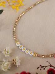 My Doris Gold Dance Necklace