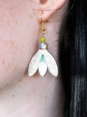 Tatty Devine - Spring Snowdrop Earrings