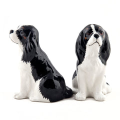Quail Ceramics Cavalier King Charles Salt & Pepper Shakers