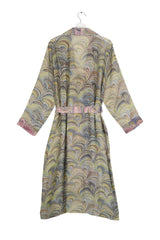 One Hundred Stars Marbelled Green Gown
