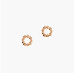 Matthew Calvin Beaded Round Stud Earrings