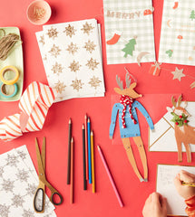 Meri Meri Gold Glitter Stars Sticker Sheets