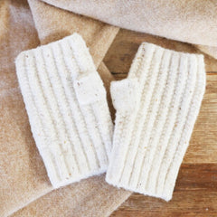 Lisa Angel Cream Handwarmers