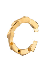 Scream Pretty - Gold Plated Lightning Bolt Ear Cuff