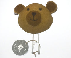 Fiona Walker Baby Bear Cub Head Wall Coat Hook
