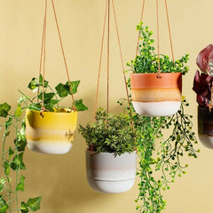 Sass & Belle Mojave Grey Hanging Planter