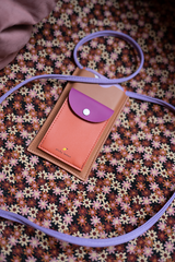 Sticky Lemon Large Phone Pouch - Buddy Brown