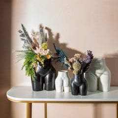 Sass & Belle Large Body Vase - Black