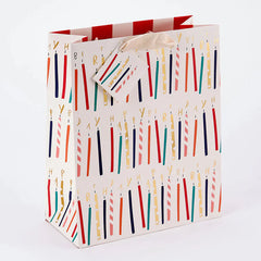 Caroline Gardner - Birthday Candles Large Giftbag