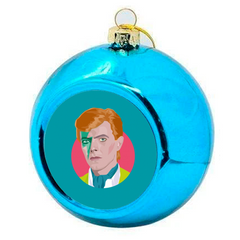 Art Wow Blue Bowie Bauble by Sabi Koz