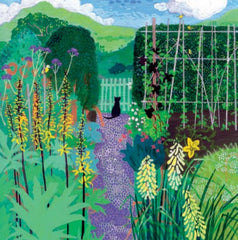 Canns Down Press - Staffa at the Gate Greeting Card by Sheila Smithson